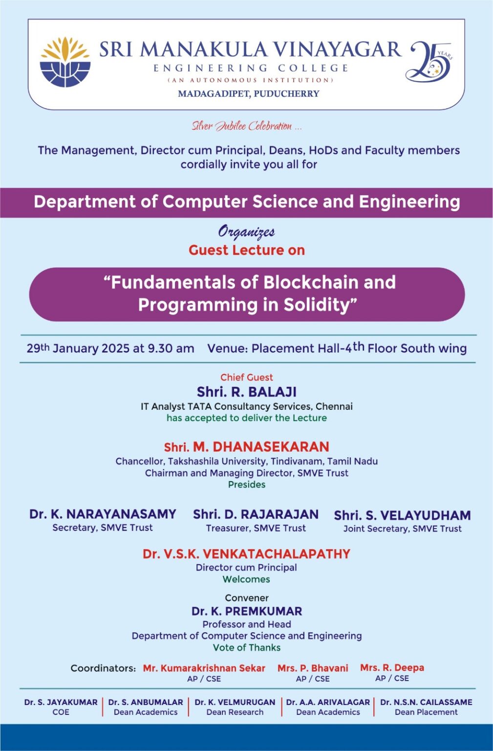 Best Engineering College in Pondicherry & Tamilnadu | SMVEC