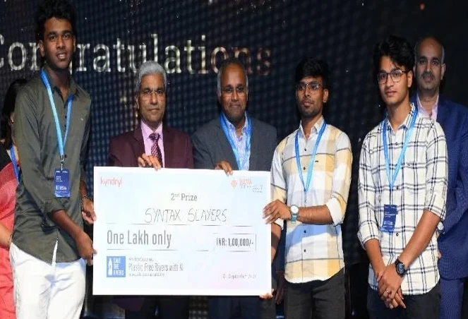 Plastic free river with ai hackathon winners