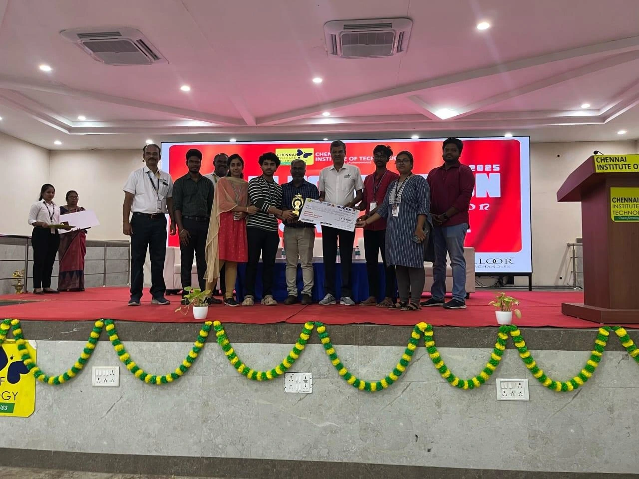 Winners of Shaastra 2025.