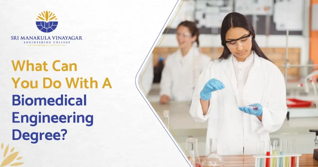What Can You Do With a Biomedical Engineering Degree? banner image.